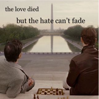 the love died, but the hate can't fade