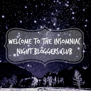 Insomnia and night blogging