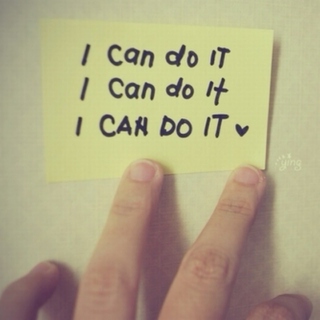 You can do it! ♥