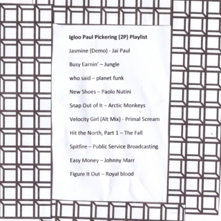 Paul Pickering Playlist 