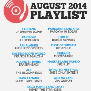 August 2014 Playlist