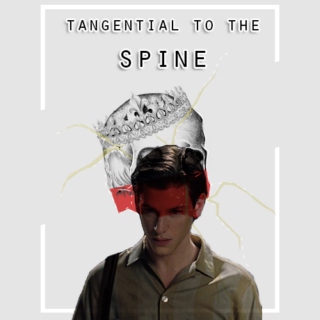 TANGENTIAL TO THE SPINE
