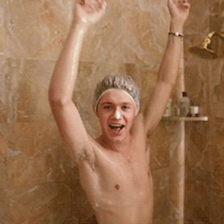 singin in the shower!!