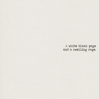 white blank page