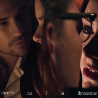 there's no i in threesome //