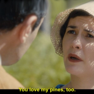 You love my pines, too.