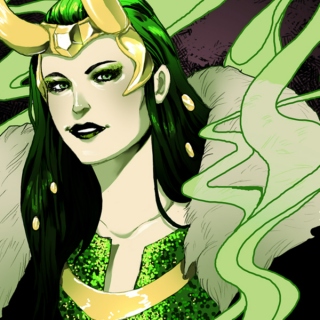 Queen of Darkness: a Lady Loki mix