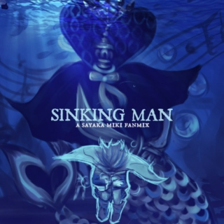 sinking man