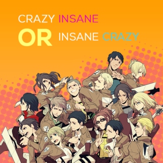 crazy insane or insane crazy