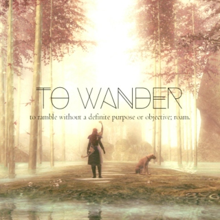 to wander;