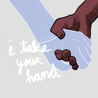 i take your hand, now you'll never be lonely