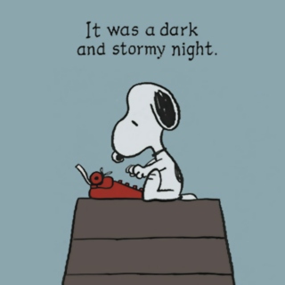 it was a dark and stormy night
