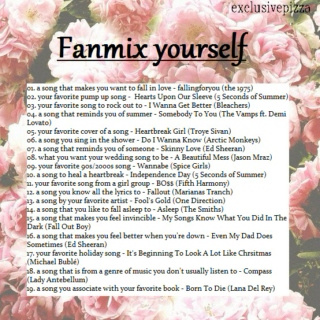 Fanmix yourself!