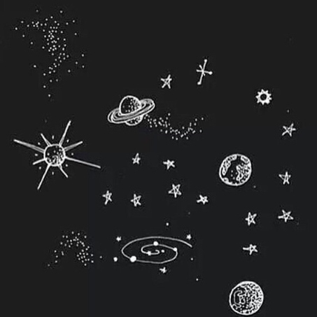 8tracks radio | drawing a starry night sky. (11 songs) | free and music