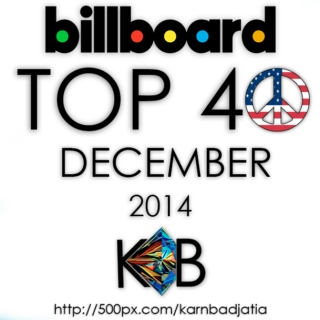 Billboard Top 40 (US) December 2014