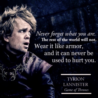 Wear It Like Armor: Tyrion Lannister Mix