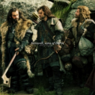 farewell, sons of Durin