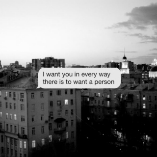 i want you, i need you