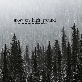 snow on high ground