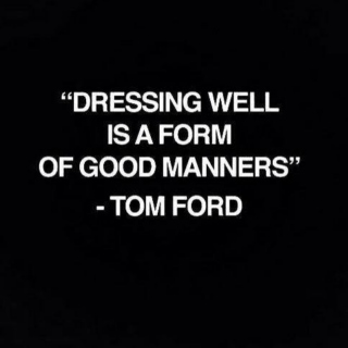 Stressed or depressed stay well dressed.