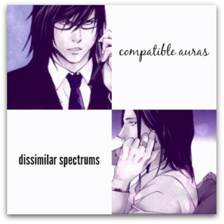 compatible auras; dissimilar spectrums