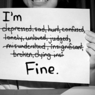 "I'm fine"