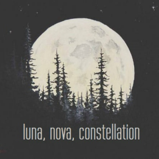 luna, nova, constellation