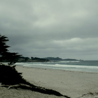 gloomy beach days