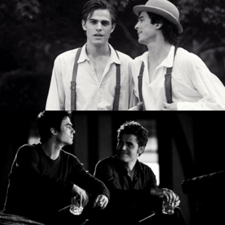 The Salvatore Brothers, best friends. 
