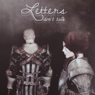 Letters don't talk.