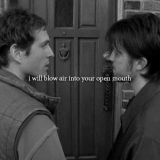 i will blow air into your open mouth