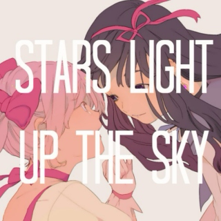 stars light up the sky