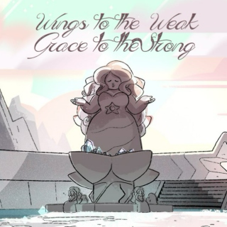 wings to the weak, grace to the strong