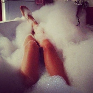 The Classiest Bubble Bath You'll Ever Take