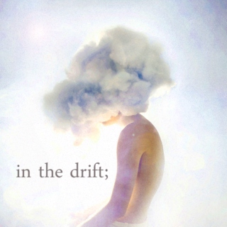 in the drift;