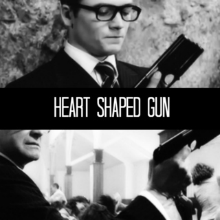heart shaped gun
