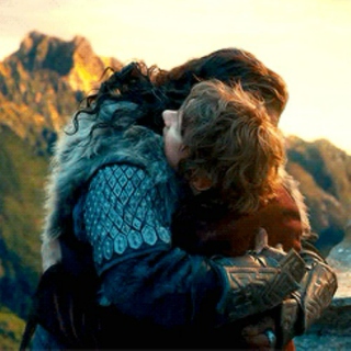 Thorin & Bilbo.