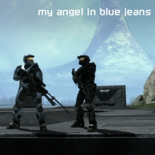 my angel in blue jeans