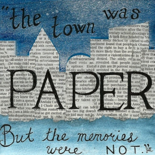 paper houses & paper people