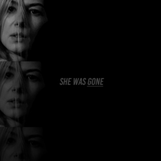 she was gone.
