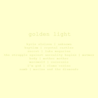 golden light