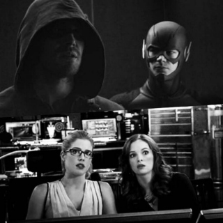 Distracting Us From Work: Olicity/Snowbarry Mix