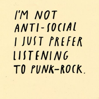 Punk Rock Isn't Dead! ♥