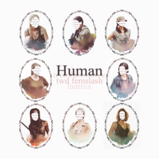 Human || A Walking Dead Femslash Mix