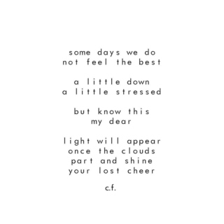 Shine Your Lost Cheer..