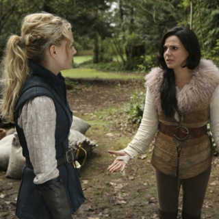 Swan Hood and the Evil Queen
