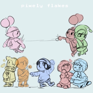 Pixely Flakes