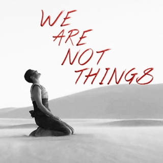 we are not things