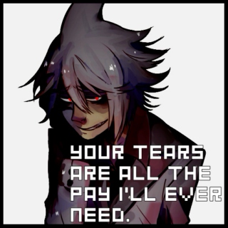 your tears are all the pay i'll ever need