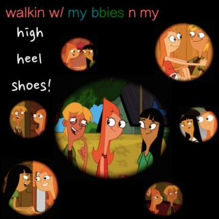 walkin w/ my bbies n my high heel shoes!